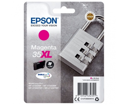 CARTUCHO EPSON T3593XL MAGENTA C13T35934010