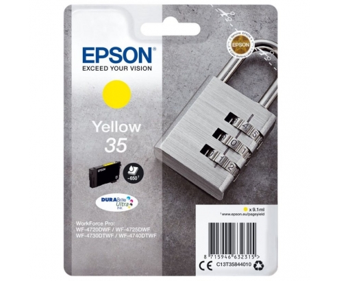 CARTUCHO EPSON T3594XL AMARILLO C13T35944010