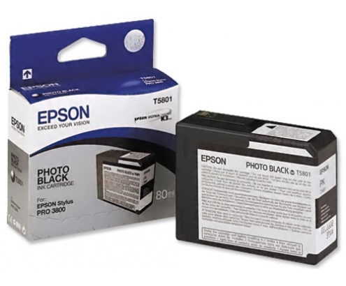 CARTUCHO EPSON T5801 FOTO NEGRO C13T580100 