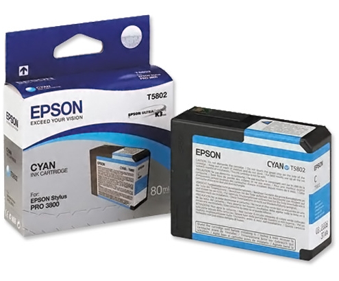 CARTUCHO EPSON T5802 CIAN C13T580200 