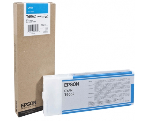 CARTUCHO EPSON T6062 CIAN C13T606200