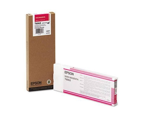 CARTUCHO EPSON T6063 MAGENTA VIVO C13T606300