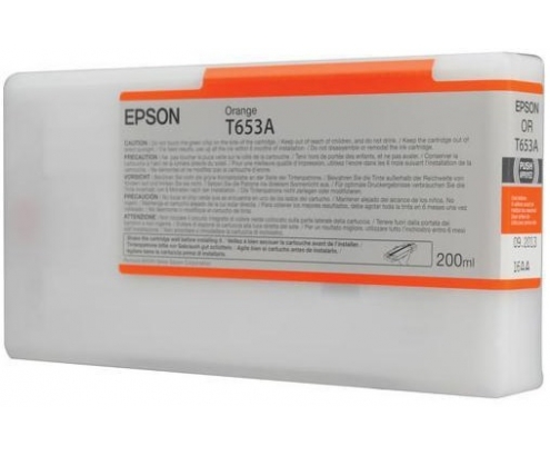 CARTUCHO EPSON T653A NARANJA C13T653A00 