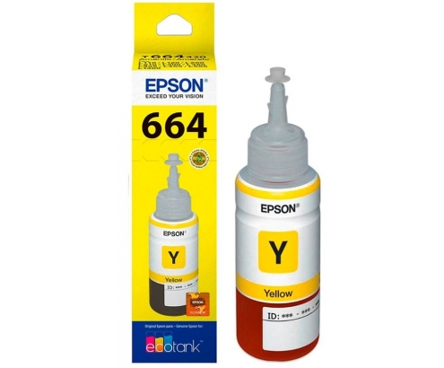 CARTUCHO EPSON T6644 AMARILLO C13T664440 