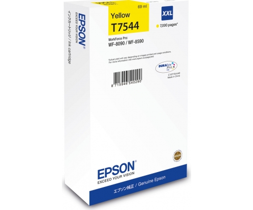 CARTUCHO EPSON T7544 AMARILLO C13T754440
