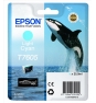 CARTUCHO EPSON T7605 CIAN CLARO C13T76054010 