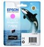CARTUCHO EPSON T7606 MAGENTA CLARO VIVO C13T76064010