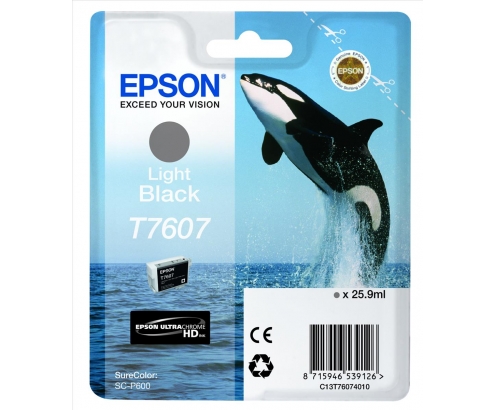 CARTUCHO EPSON T7607 GRIS C13T76074010