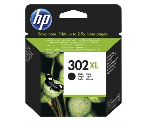 CARTUCHO HP 302XL NEGRO ALTA CAPACIDAD AF6U68AE