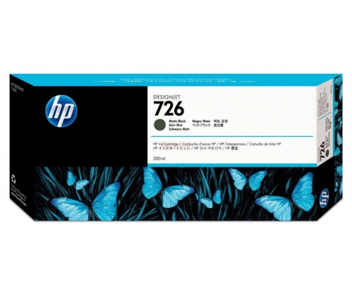 CARTUCHO HP 726 CH575A NEGRO MATE