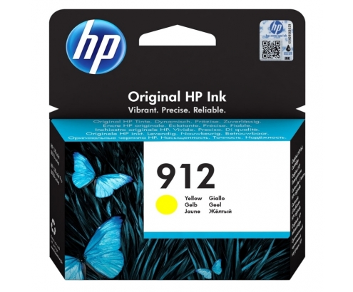 CARTUCHO HP 912 2.93ML OFFICEJET PRO 8022 AMARILLO 3YL79AE