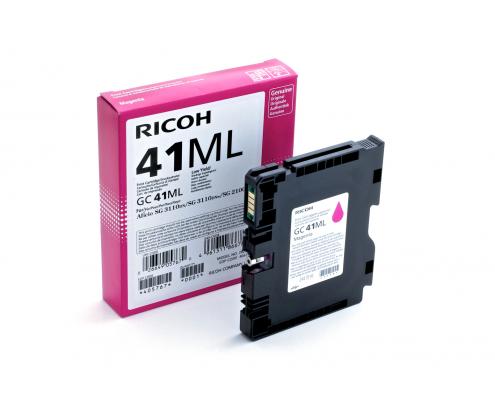 CARTUCHO RICOH GC41ML MAGENTA 405767