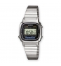 Casio LA670WEA-1EF reloj Reloj de pulsera Femenino Electrónico Negro, Plata