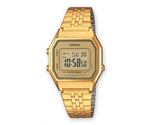 Casio LA680WEGA-9ER reloj Reloj de pulsera Femenino Electrónico Oro