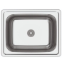 CATA CSS-1 Lavabo sobre-encimera Plaza Acero inoxidable