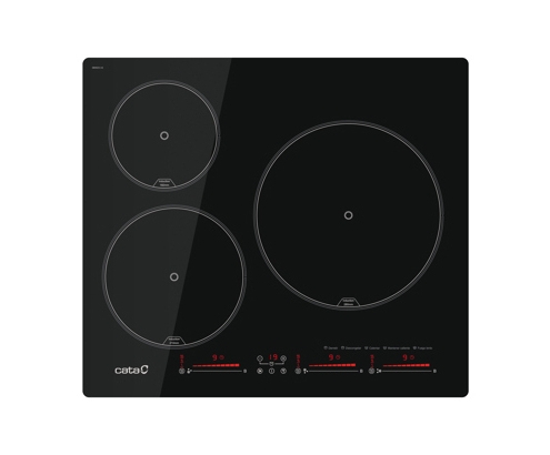 CATA IBS 63032 Negro Integrado 59 cm Con placa de inducción 3 zona(s)