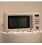 Cecotec 01714 microondas Beige Microondas con grill Encimera 20 L 700 W