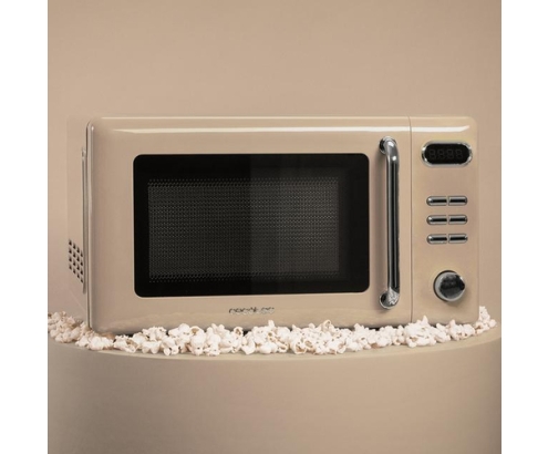 Cecotec 01714 microondas Beige Microondas con grill Encimera 20 L 700 W