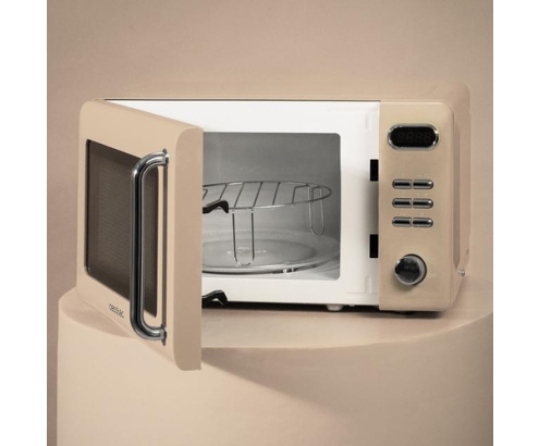 Cecotec 01714 microondas Beige Microondas con grill Encimera 20 L 700 W