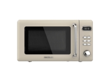 Cecotec 01714 microondas Beige Microondas con grill Encimera 20 L 700 ...