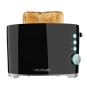 Cecotec 02184 tostadora 7 2 rebanada(s) 650 W Negro, Acero inoxidable