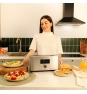 Cecotec 04845 tostadora 7 2 rebanada(s) 1000 W Acero inoxidable