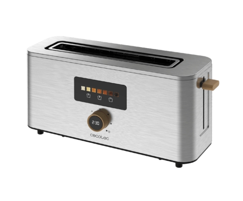 Cecotec 04845 tostadora 7 2 rebanada(s) 1000 W Acero inoxidable