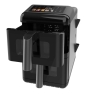 Cecotec Cecofry DuoLevel 12000 Window Doble 12 L Independiente 2900 W Freidora de aire caliente Negro