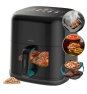 Cecotec Cecofry&Grill Smokin'Prime 6500 Sencillo 6,5 L Independiente 2200 W Freidora de aire caliente Negro