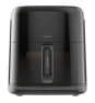 Cecotec Cecofry&Grill Smokin'Prime 6500 Sencillo 6,5 L Independiente 2200 W Freidora de aire caliente Negro