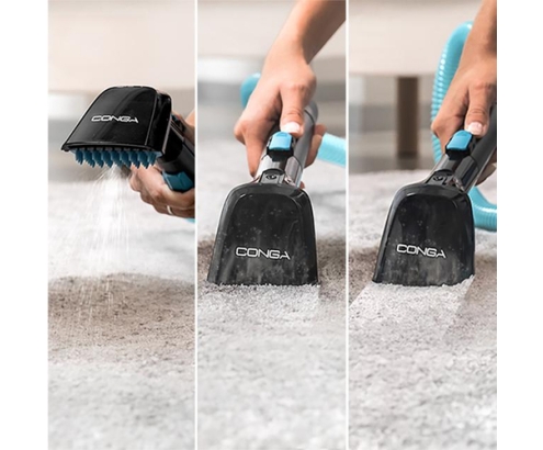 Cecotec Conga 4000 Carpet&Spot Clean XL 0,85 L Aspiradora cilíndrica Seca y húmeda 400 W Sin bolsa