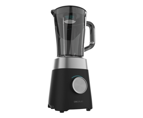 Cecotec Power Black Titanium 1300 MAX 1,5 L Batidora de vaso 1300 W Negro, Gris