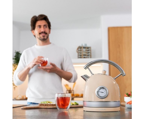 Cecotec ThermoSense 420 tetera eléctrica 1,8 L 2200 W Beige