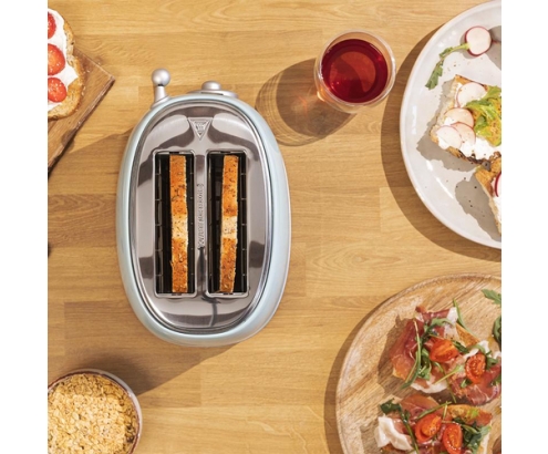 Cecotec Vintage 800 2 rebanada(s) 850 W Azul