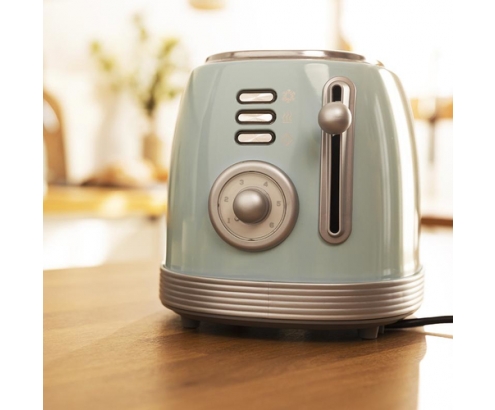 Cecotec Vintage 800 2 rebanada(s) 850 W Azul