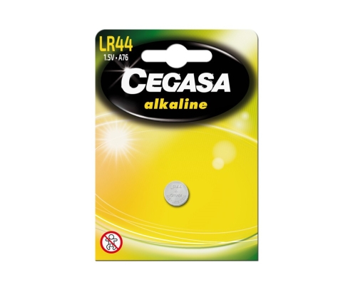 Cegasa 021488 pila doméstica Batería de un solo uso LR44 Alcalino