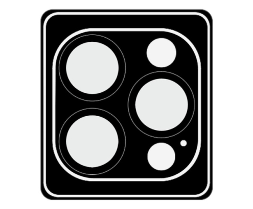 Celly CAMERALENS1079 protector de pantalla o trasero para teléfono móvil Protector para lentes de cámara Apple 1 pieza(s)
