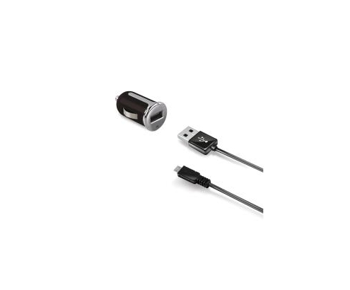 Celly CCUSBMICRO Cargador coche usb 2.0 negro plata 