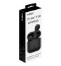 Celly COMPACTBK auricular y casco Auriculares Inalámbrico Dentro de oído Llamadas/Música USB Tipo C Negro