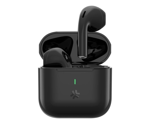 Celly COMPACTBK auricular y casco Auriculares Inalámbrico Dentro de oído Llamadas/Música USB Tipo C Negro