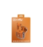 Celly SHEER Auriculares True Wireless Stereo (TWS) Dentro de oído Llamadas/Música Naranja, Transparente