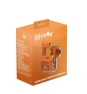 Celly SHEER Auriculares True Wireless Stereo (TWS) Dentro de oído Llamadas/Música Naranja, Transparente