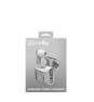 Celly SHEER Auriculares True Wireless Stereo (TWS) Dentro de oído Llamadas/Música Transparente, Blanco
