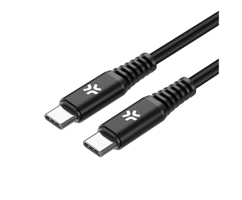 Celly USBCUSBC100WBK cable USB 2 m USB C Negro