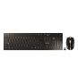 CHERRY DW 9100 SLIM teclado Ratón incluido Universal RF Wireless + Bluetooth QWERTZ Alemán Negro