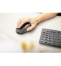 CHERRY DW 9500 SLIM teclado Ratón incluido RF Wireless + Bluetooth QWERTZ Alemán Negro, Gris