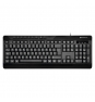 CHERRY G84-5200 teclado USB + PS/2 Negro