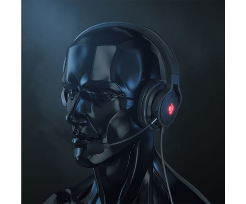 CHERRY JA-2200 Auriculares Alámbrico Diadema Juego Negro