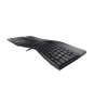 CHERRY KC 4500 ERGO teclado USB QWERTY Inglés de EE. UU. Negro