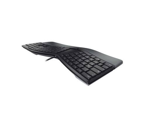 CHERRY KC 4500 ERGO teclado USB QWERTY Inglés de EE. UU. Negro